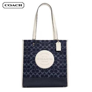 COACH 經典 Dempsey 印花托特包 手提單肩包