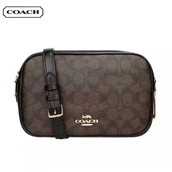 COACH 經典馬車LOGO PVC 雙層相機包