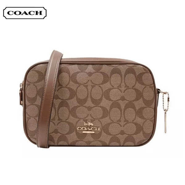COACH 經典馬車LOGO PVC 雙層相機包