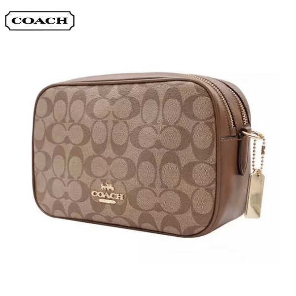 COACH 經典馬車LOGO PVC 雙層相機包