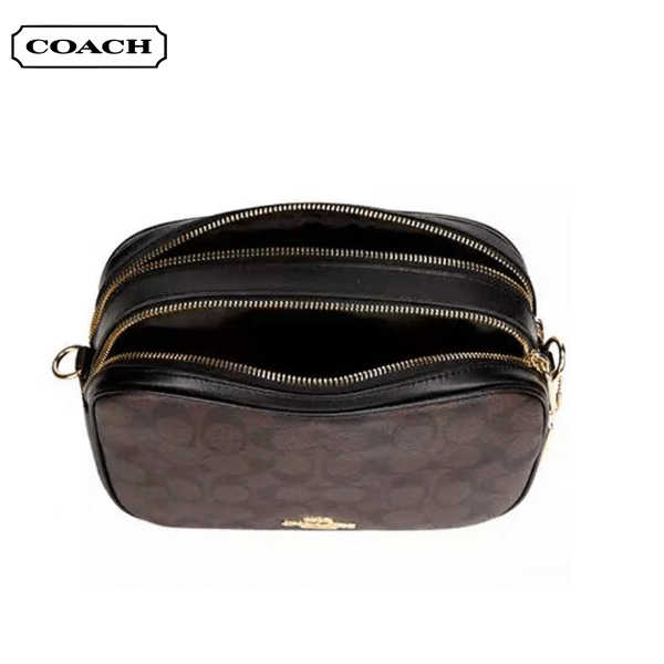 COACH 經典馬車LOGO PVC 雙層相機包