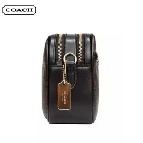 COACH 經典馬車LOGO PVC 雙層相機包