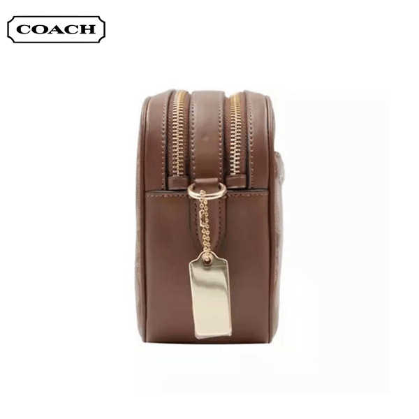 COACH 經典馬車LOGO PVC 雙層相機包