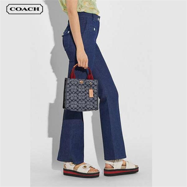 COACH Chambray 手提單肩斜挎包