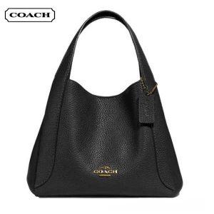COACH Hadley Hobo 手提包 單肩斜背包 菜籃子女包 黑色
