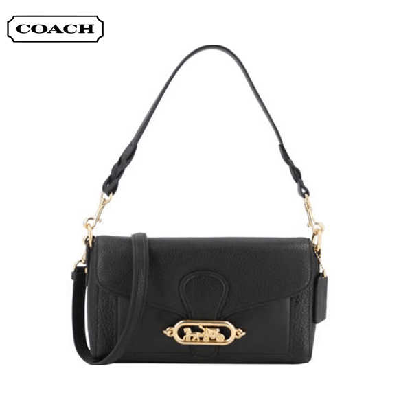 COACH Jade 26 荔枝紋皮革手提包