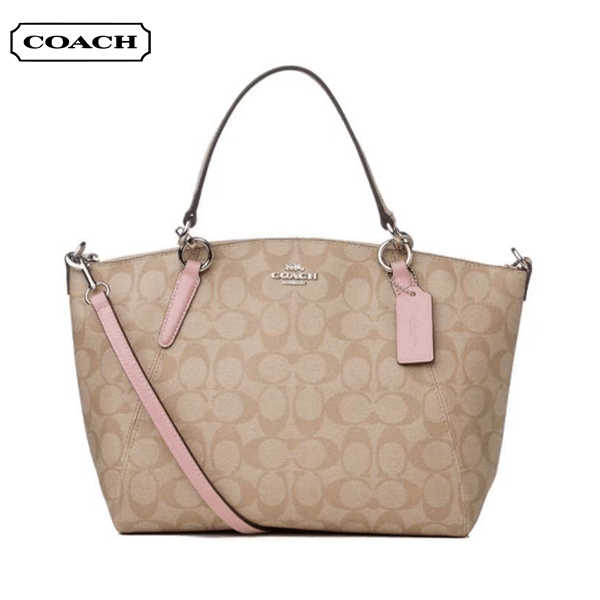 COACH 經典C紋印花單肩斜挎包