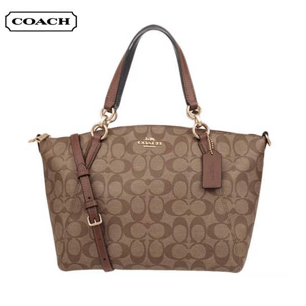 COACH 經典C紋印花單肩斜挎包