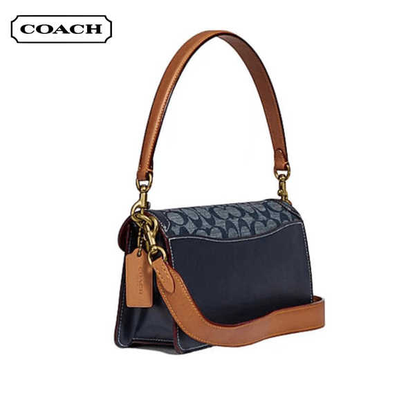 COACH Tabby 26 中號 Chambray 香布雷緹花酒神腋下包