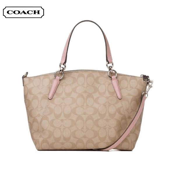 COACH 經典C紋印花單肩斜挎包