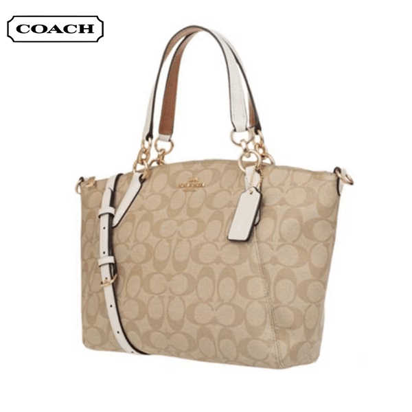 COACH 經典C紋印花單肩斜挎包