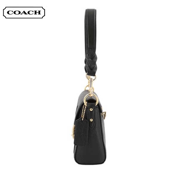 COACH Jade 26 荔枝紋皮革手提包