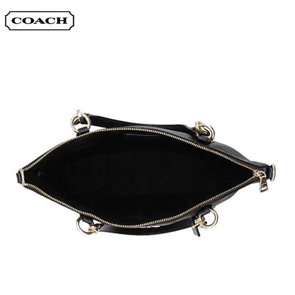 COACH 經典雙C紋印花單肩包