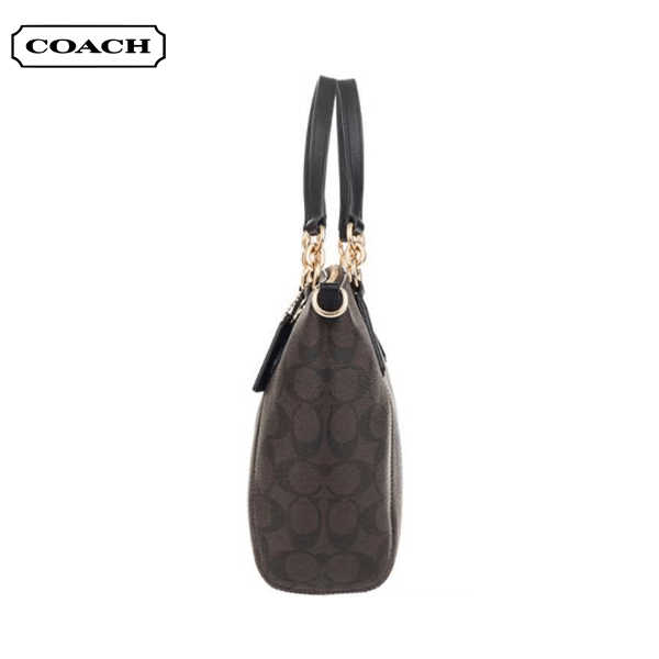COACH 經典雙C紋印花單肩包