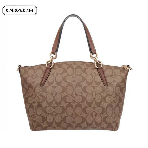 COACH 經典C紋印花單肩斜挎包