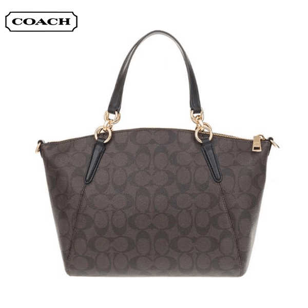 COACH 經典雙C紋印花單肩包