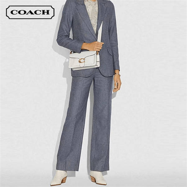 COACH TABBY 26 C字LOGO荔枝紋皮革手提單肩包