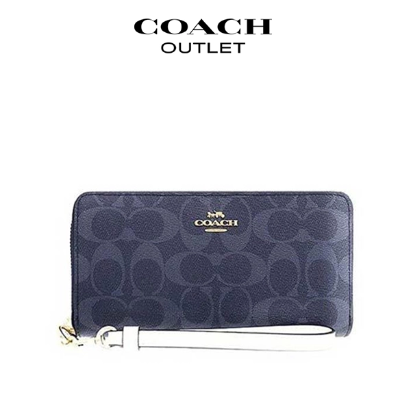 coach拉鍊長夾
