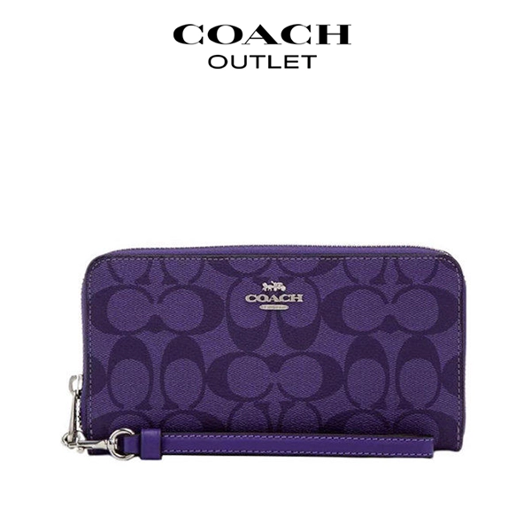 coach拉鍊長夾
