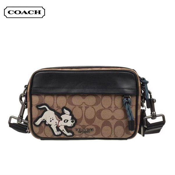 COACH X DISNEY 限量聯名101忠狗印花相機包