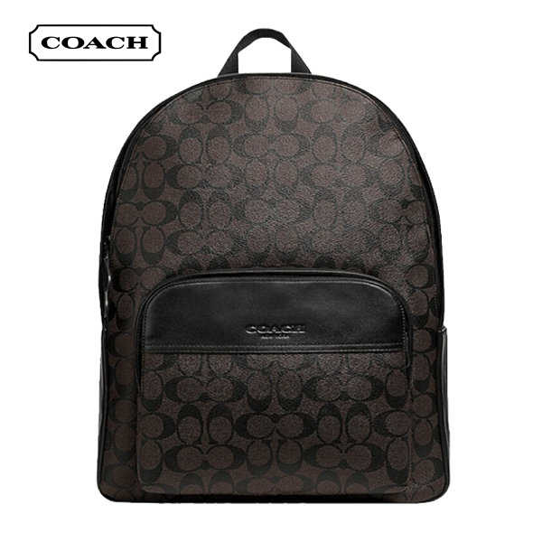 COACH 男士經典印花PVC雙肩包