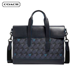COACH Hamilton 男士公事包 電腦包 翻蓋單肩斜背手提包