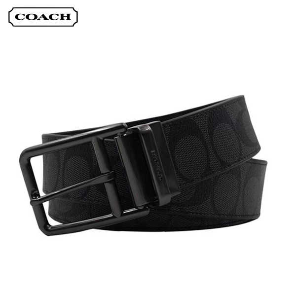 COACH 經典C Logo 雙面兩用皮帶