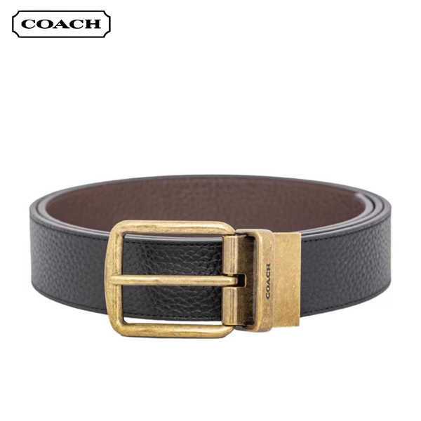COACH 經典皮革腰帶禮盒款