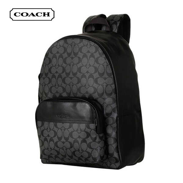 COACH 男士經典印花PVC雙肩包
