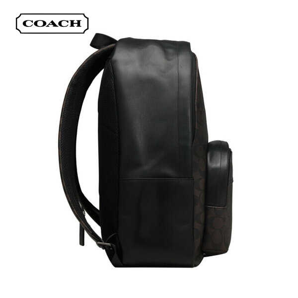 COACH 男士經典印花PVC雙肩包