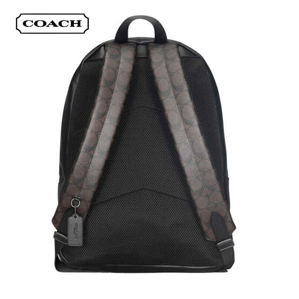 COACH 男士經典印花PVC雙肩包