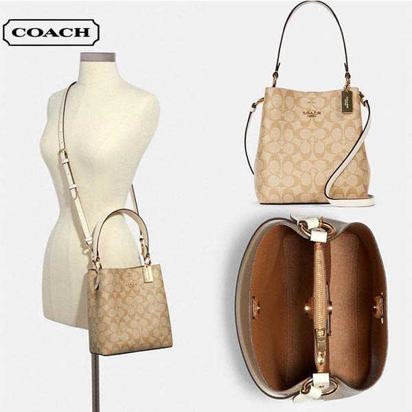COACH Town Bucket 21 老花水桶包
