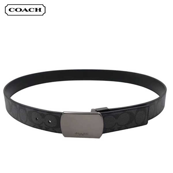 COACH 經典C LOGO 雙面兩用腰帶