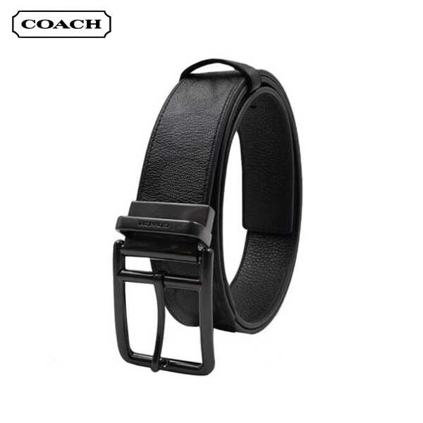 COACH 經典C Logo 雙面兩用皮帶
