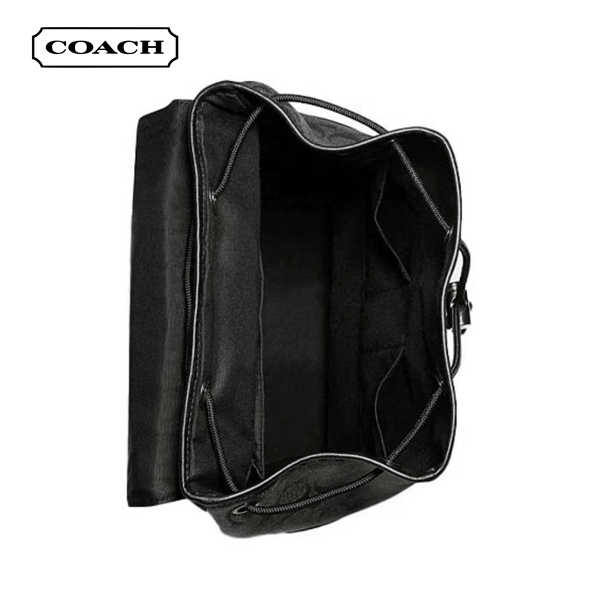 COACH Track 老花拼色雙肩包