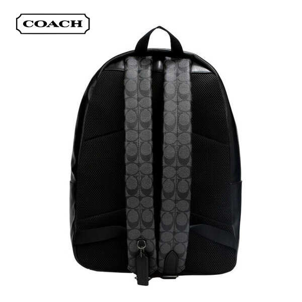 COACH 男士經典印花PVC雙肩包