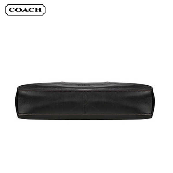 COACH 男士翻蓋PVC配皮公事包