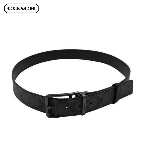 COACH 經典C Logo 雙面兩用皮帶