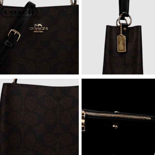 COACH Town Bucket 21 老花水桶包