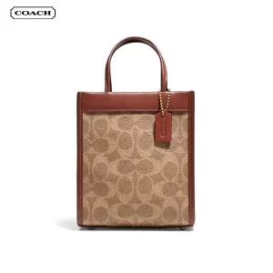 COACH 經典標誌迷你 CASHIN 托特包 琴譜包 手提單肩斜挎包 女款