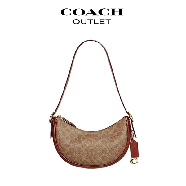 COACH MIRA 馬車圖案印花單肩包