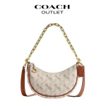 COACH MIRA 馬車圖案印花單肩包