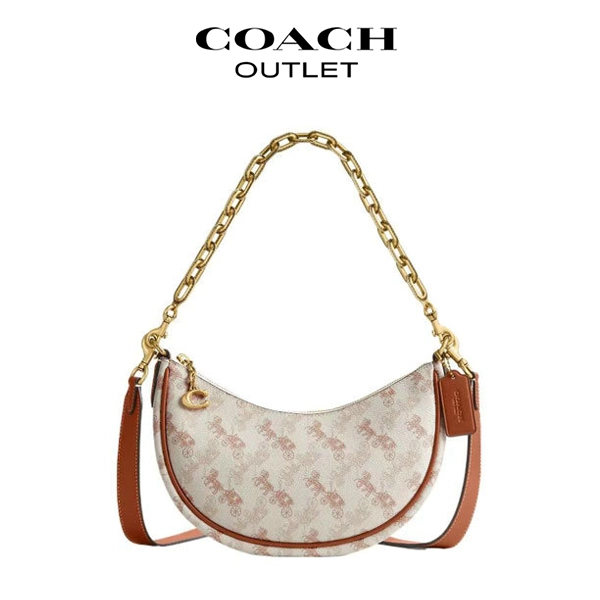 COACH MIRA 馬車圖案印花單肩包