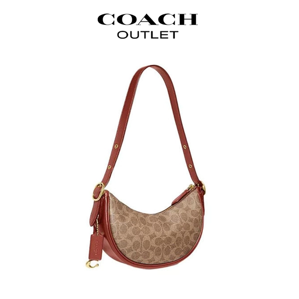 COACH MIRA 馬車圖案印花單肩包