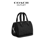 COACH Rowan 浮雕LOGO手提包