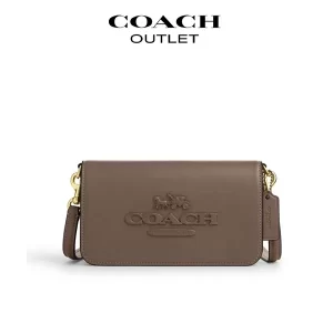 【3色】COACH TONI 立體馬車標誌牛皮革斜背包 迷你