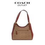 COACH LORI 經典老花肩背包