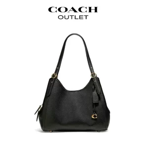 COACH LORI 荔枝紋皮革肩背包