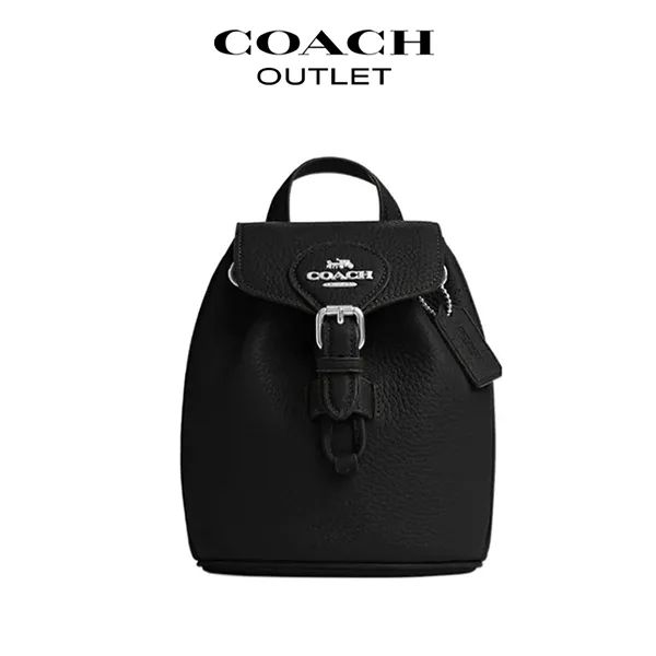 COACH Amelia 翻蓋束口迷你後背包