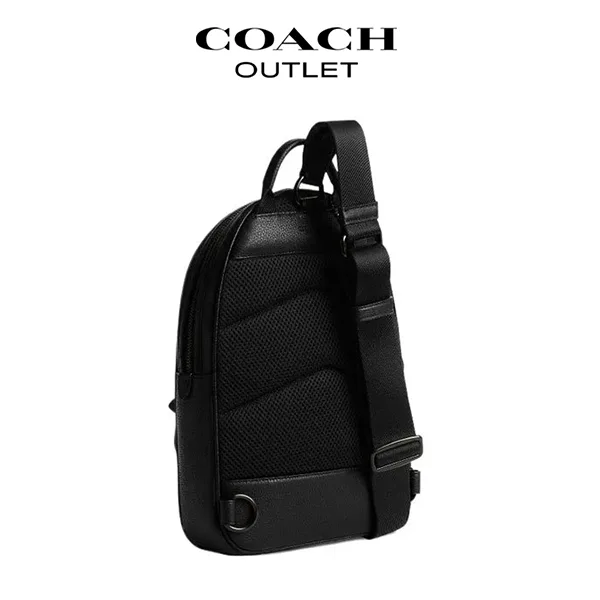 COACH Charter 經典皮革斜背包